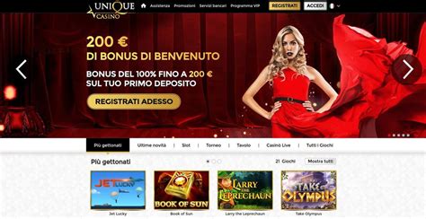 unique casino italiano.